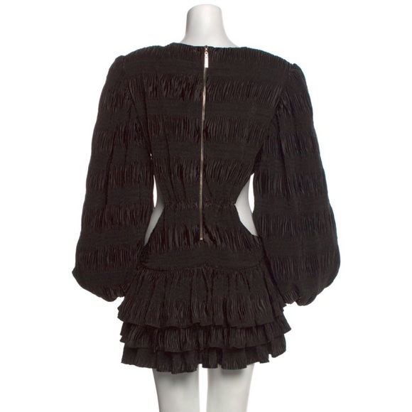 Bronx and banco cut out dress with shoulder pads size large NWT - Picture 2 of 4